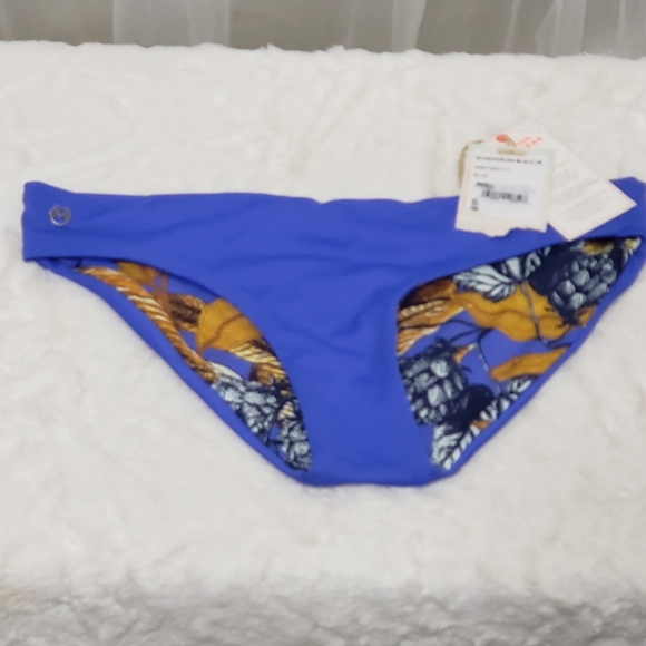 NWT Maaji Sz S Mediterranean Blue Sublime Reversible Bikini Bottom - Picture 6 of 13
